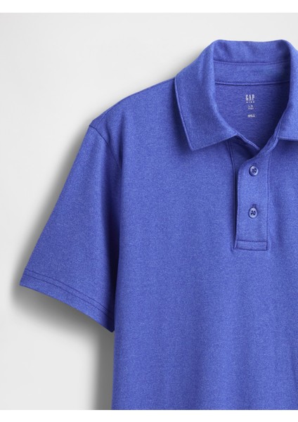 Erkek Çocuk Mavi Gapfit Tech Performans Polo T-Shirt fiyatları