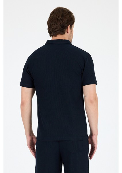 Erkek Kapris Polo Yaka Kısa Kollu T-Shirt – Rahat Kalıp, Nefes Alan Kumaş Erkek T-Shirt 7918 indirimleri