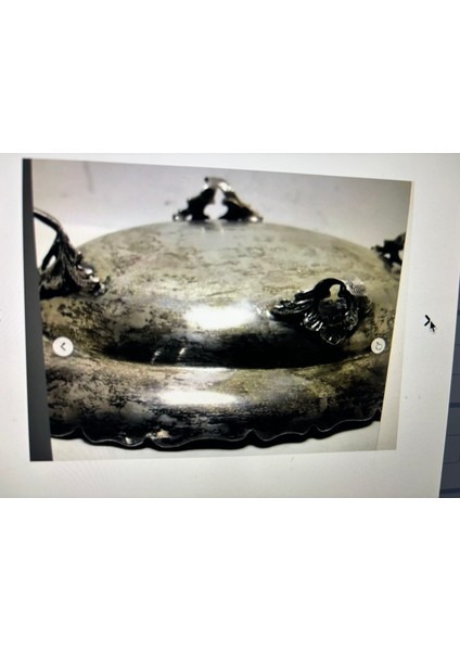 Osmanlı Tuğralı ve Şah Damgalı 230 Gram Ağırlığında Gümüş Şekerlik fiyatları