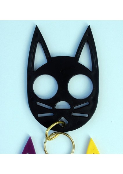 Kara Kedi Kendini Savunma Anahtarlık (Sadece Plastik Aparattır) 3D modelleri