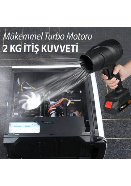 Jet Turbo Hava Üfleyici Fan, Yaprak Üfleme, Araba ,cam ,balkon Su Lekelerini Yağmur Suları Kurulama Fanı