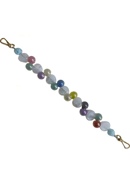 Akrilik Boncuklu Çanta Sapı 40 cm B6T