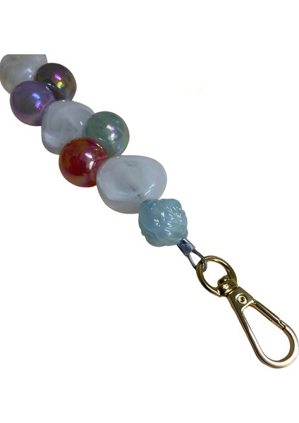 Akrilik Boncuklu Çanta Sapı 40 cm B6T modelleri