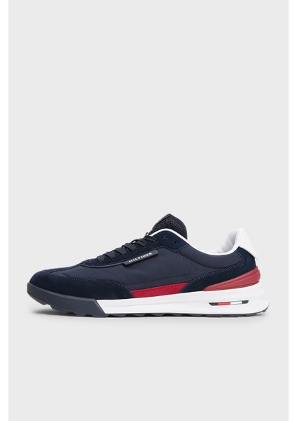 Süet Detaylı Logolu Sneaker Ayakkabı Erkek Ayakkabı FM0FM05523 Dw5 modelleri