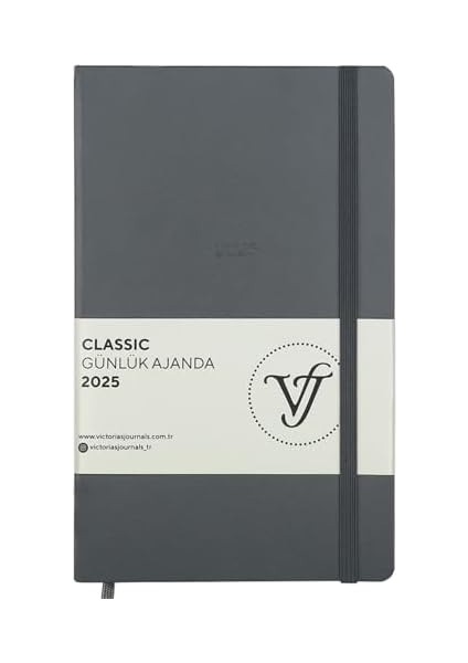 2025 Günlük Ajanda 13X21 cm Sert Kapak Ivory 70GR. modelleri