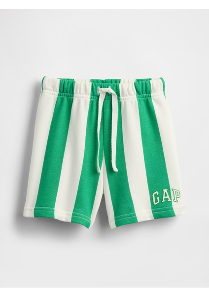 Erkek Bebek Yeşil Gap Logo Relaxed Pull-On Şort