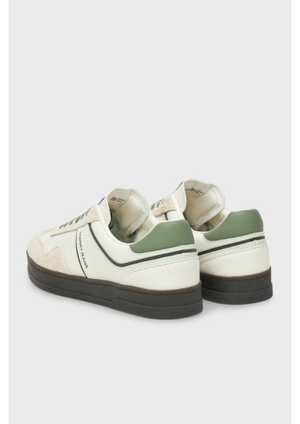 Süet Detaylı Logolu Sneaker Ayakkabı Erkek Ayakkabı EM0EM01587 Ybı fırsatları