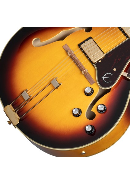 Broadway Hollow Body Elektro Gitar (Vintage Sunburst) fırsatları