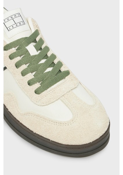 Süet Detaylı Logolu Sneaker Ayakkabı Erkek Ayakkabı EM0EM01587 Ybı indirimleri