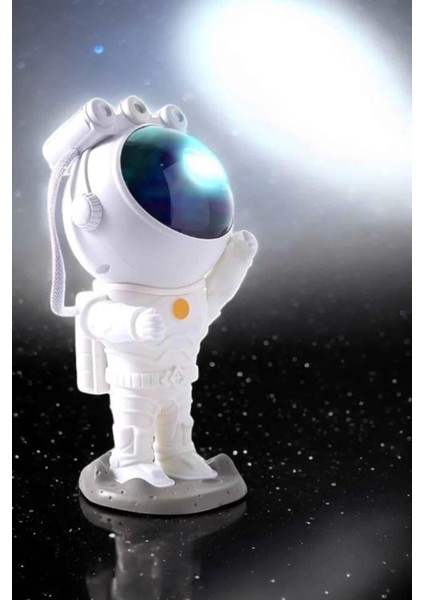 Astronot Bluetooth Hoparlör Gökyüzü Projektör Gece Lambası