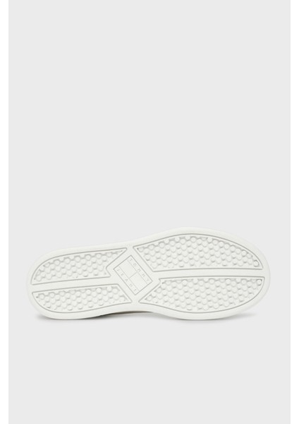 Logolu Deri Sneaker Ayakkabı Bayan Ayakkabı EN0EN02815 0g1 fırsatları