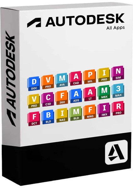 Autodesk Tüm Uygulamalar - Kendi Mailinize Tanımlanır - Orijinal Dijital Lisans - 1 Yıl - Education License