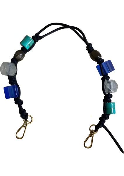 Deri Akrilik Boncuklu Çanta Sapı 49 cm B9T fiyatları