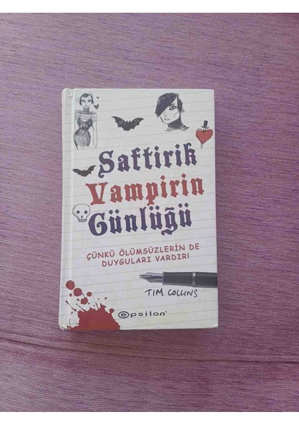 Saftirik Vampirin Günlüğü, Ölümsüzlerin Duygularını Anlatan Tim Collins'in Romanıdır. 2 El Cok Temiz Kondisyonda