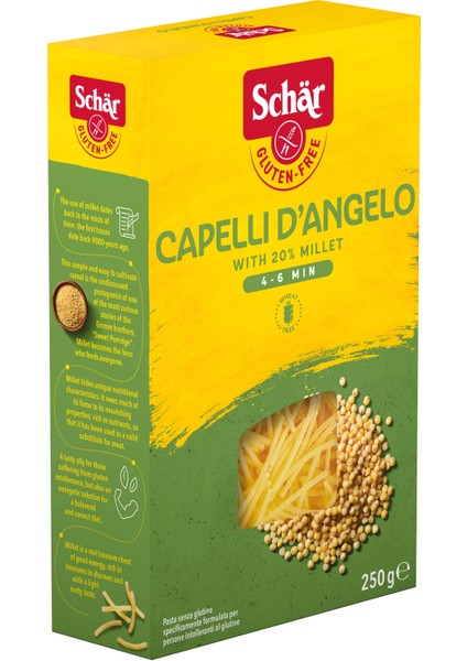Capelli D'angelo Glutensiz Tel Şehriye modelleri
