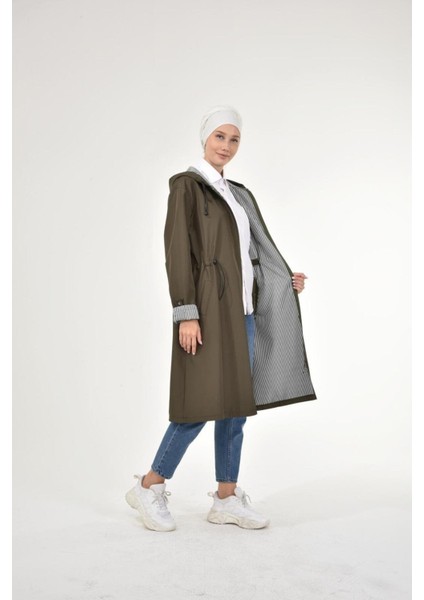Kadın Kısa Fermuarlı Bondit Kap modelleri