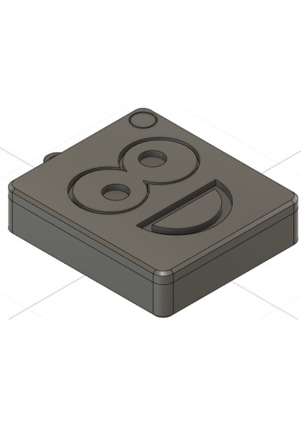 Madeni Para Anahtarlık Sahibi (Sadece Plastik Aparattır) 3D fırsatları