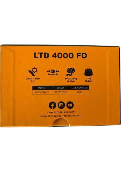 Orange Ltd 4000 Fd 8+1bb Spin Olta Makinesi fiyatları