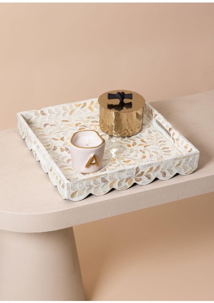 Sedef Tepsi 35X35X6 cm TLC0084 fiyatları