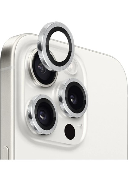 Ally iPhone 15 Pro/15 Pro Max Kamera Lens Koruma CAMI-(1903) - NFND5180-2709 fiyatları