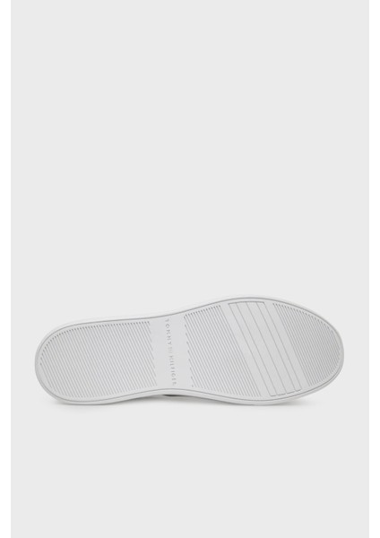 Logolu Deri Sneaker Ayakkabı Bayan Ayakkabı FW0FW08680 01S