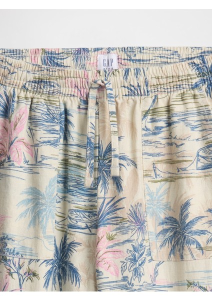 Kız Çocuk Kırık Beyaz Pull On Pantolon