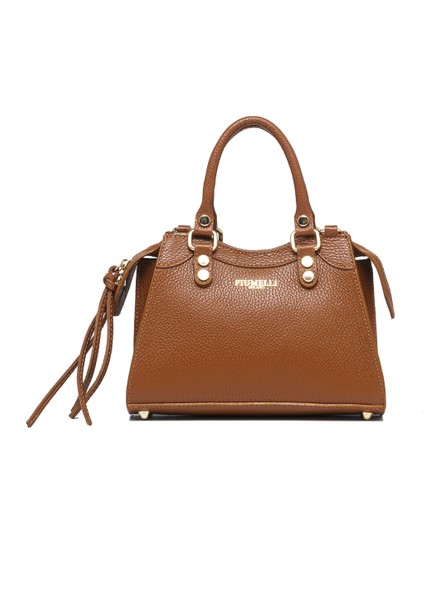 Kadın Çapraz Çanta Mıcol Piumelli Milano Bag D17 Tobacco