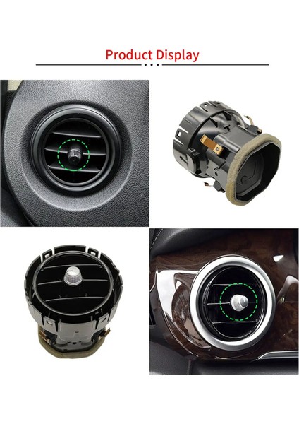 1 Adet Ac Havalandırma Izgarası Klima Panjuru Gümüş Için (Yurt Dışından) indirimleri