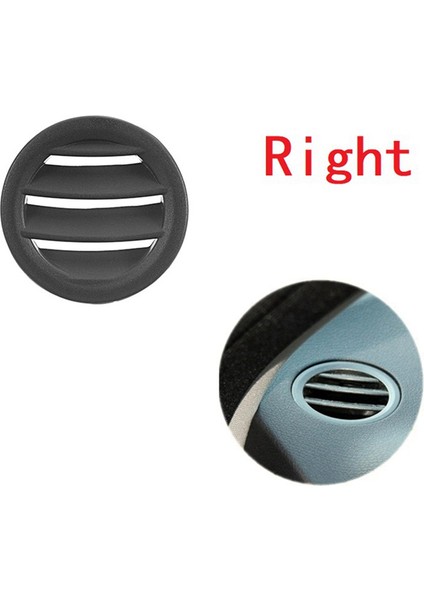 Gösterge Paneli Hava Çıkışı Yuvarlak Izgara - W204 Siyah Sağ (Yurt Dışından) fırsatları