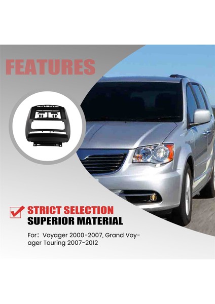 Grand Touring Için Araba Radyo Fasya Çerçeve Adaptörü (Yurt Dışından) indirimleri