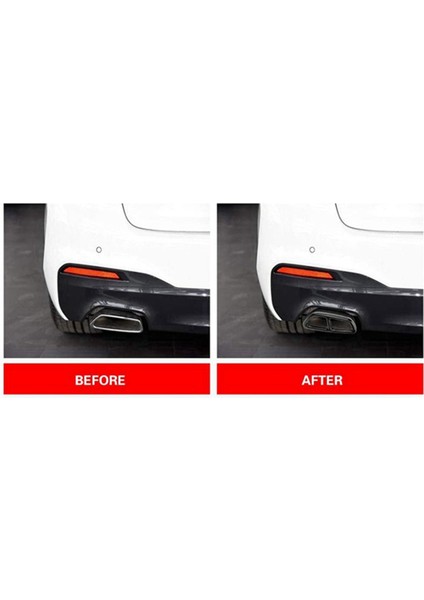 Araba Paslanmaz Çelik Siyah Egzoz Borusu Kapağı Döşeme (Yurt Dışından) indirimleri