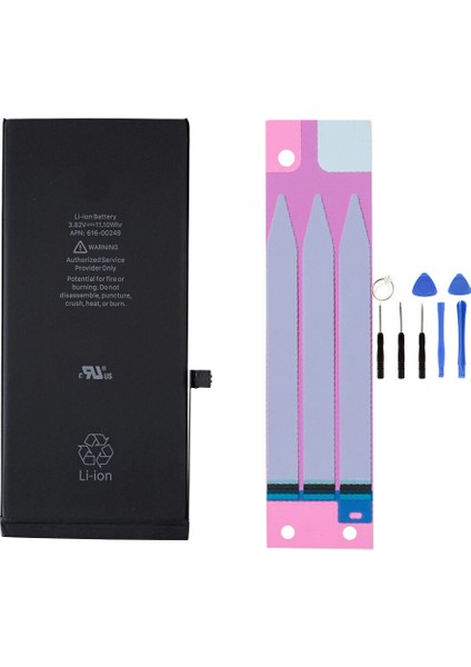 IPhone 6s Plus Uyumlu Batarya Pil Tamir Seti ve Pil Bandı