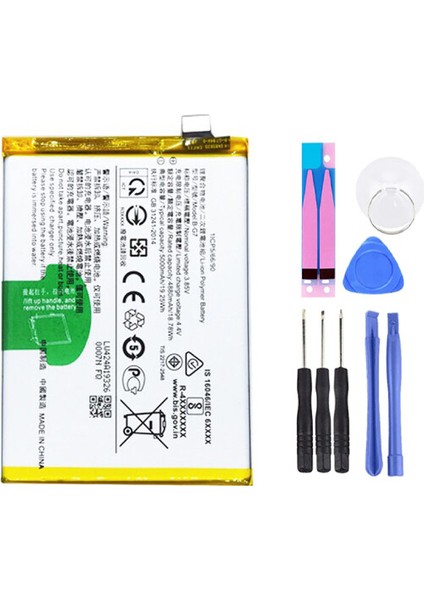 Vivo Y17 B-G7 Batarya Pil Tamir Seti ve Pil Bandı