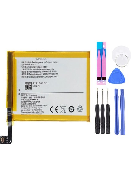 Vivo Y53 B-C1 Batarya Pil Tamir Seti ve Pil Bandı