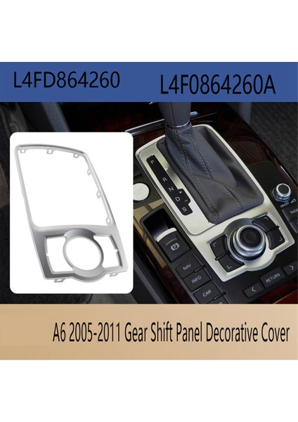 L4FD864260 A6 2005-2011 Için Ön Konsol Krom Çerçeve Kaplaması (Yurt Dışından) fırsatları