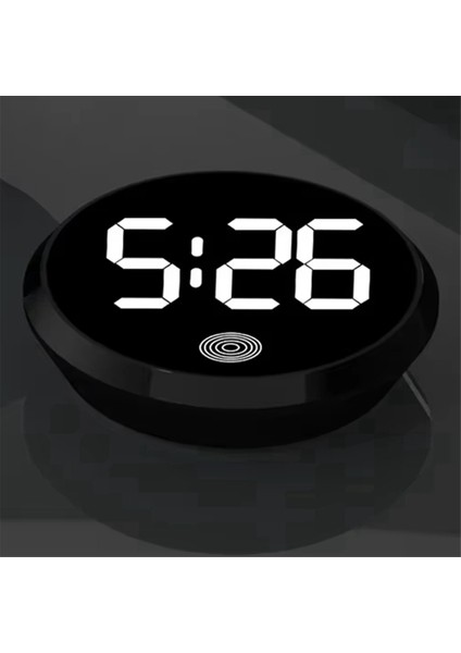 Araba Iç Mekan Saati Araba Saati Yuvarlak Alaşım Dokunmatik Aydınlatmalı Dijital Saat (Yurt Dışından) fırsatları