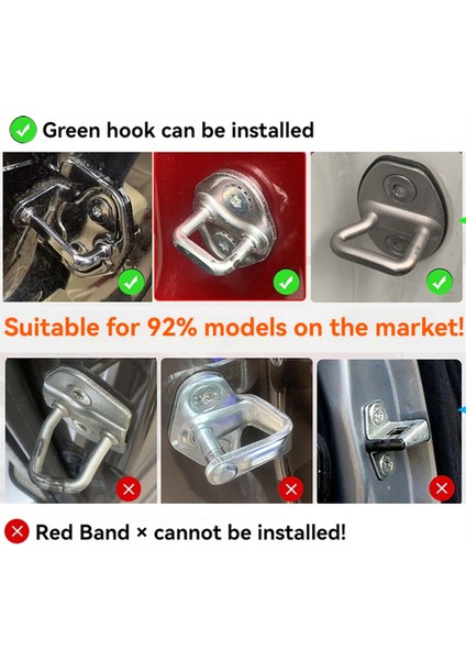 Araba Tavan Rafı Basamaklı Kapı Mandalı Tavan Kancası Standı Pedallar (Yurt Dışından) modelleri