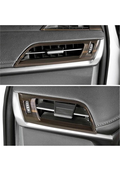 Sienna 21-23 Için Araba Gümüş Gösterge Paneli Ac Çıkış Havalandırma Kapağı (Yurt Dışından) fırsatları