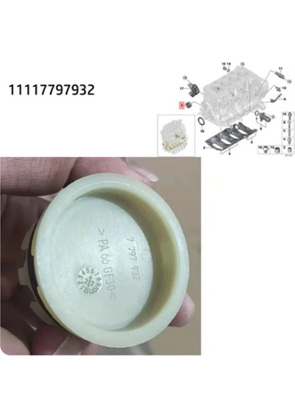 Araba Aksesuarları Silindir Conta Conta Kapağı 11117797932 Için (Yurt Dışından) modelleri