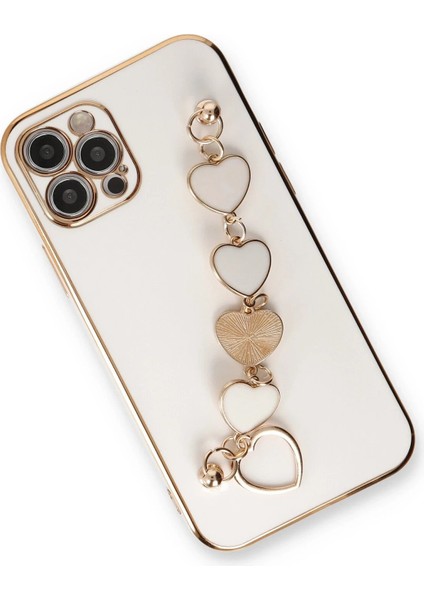 iPhone 12 Pro Max Kılıf Esila Silikon - Beyaz - NFND4534-6962 modelleri