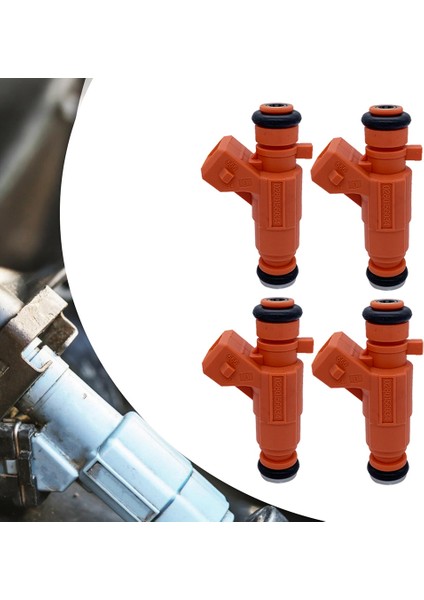 4 Adet Araba Yakıt Enjektör Memesi 0280156034 C2 C3 Için (Yurt Dışından)