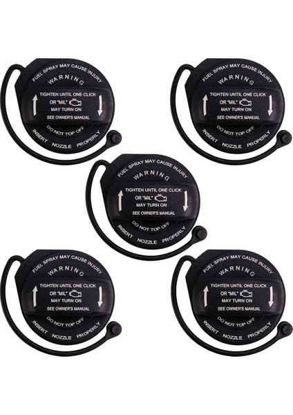 Golf A4 Için 5 Adet Araba Yakıt Gaz Tankı Kapağı (Yurt Dışından)