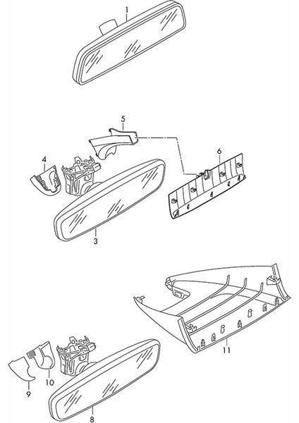 USB Portlu Iç Ayna Kaplaması Tutma Kapağı Için (Yurt Dışından) fırsatları