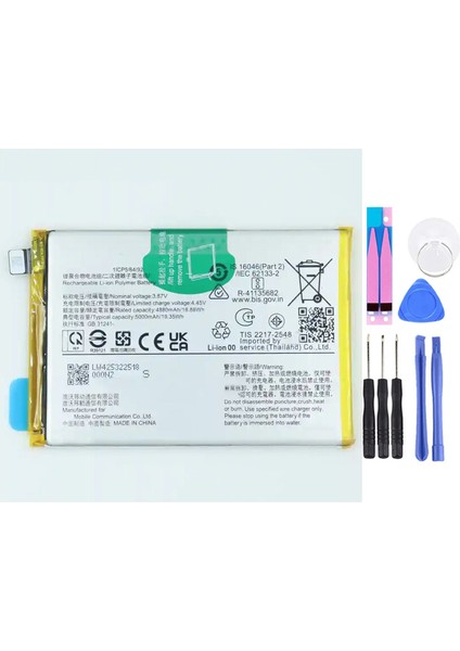 Vivo Y22 B-W3 Batarya Pil Tamir Seti ve Pil Bandı