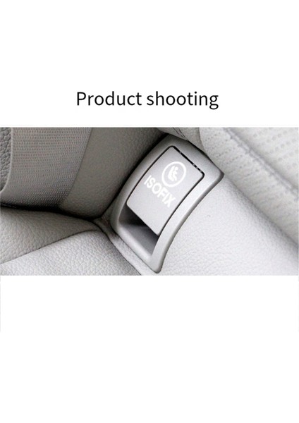 Gri Beyaz Isofix Anahtarı Kapağı Arka Koltuk Emniyet Tokası Kapağı (Yurt Dışından) fırsatları