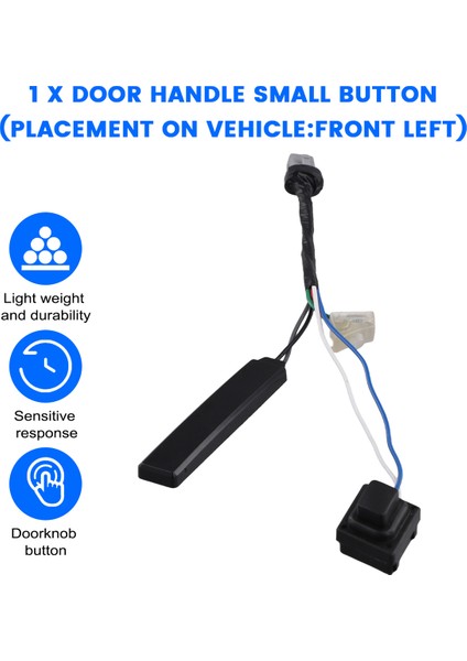 Araba Ön Sol Kapı Kolu Küçük Düğmesi (Yurt Dışından) indirimleri