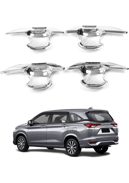 Avanza 2022+ Için Gümüş Araba Kapı Kolu Kase Kapağı Döşemesi (Yurt Dışından) modelleri