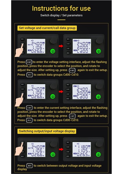 SK40 Dc Buck-Boost Dönüştürücü Sabit Voltaj Şarj Modülü (Yurt Dışından)