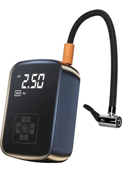 Araç Üstü Kablosuz Dijital Ekranlı Şişirme Pompası Kablosuz Hava Pompası (Yurt Dışından) fiyatları