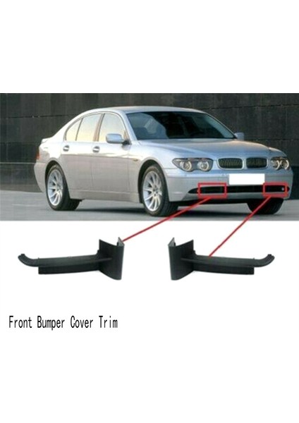 Araba Ön Sol Trim Tampon Kapağı E65 E66 2002-2005 51117056093 (Yurt Dışından) fırsatları